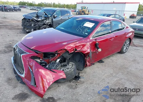 2019 Lexus Es 350 from USA, damaged, VIN 58ABZ1B10KU035972